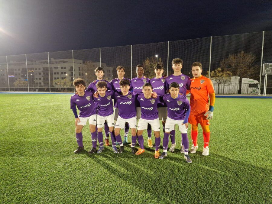 El Dépor Juvenil arranca el 2023 con una gran victoria en el derbi frente al Horche (4-0)
