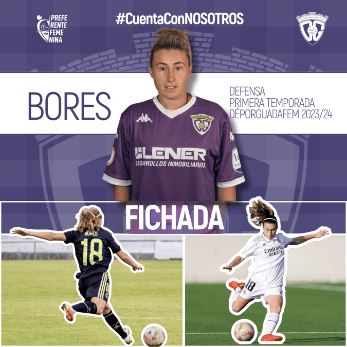 María Bores, primer fichaje del Deportivo Guadalajara