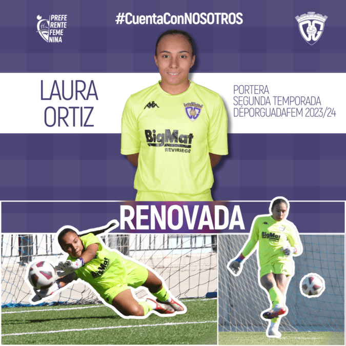 Laura Ortiz renueva con el Deportivo Guadalajara