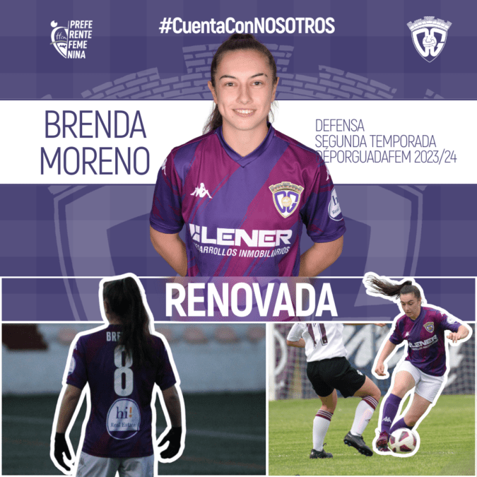 Brenda Moreno continuará en el Deportivo Guadalajara