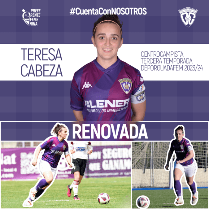 Teresa Cabeza renueva con el Deportivo Guadalajara