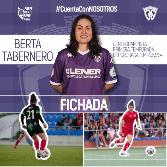 Berta Tabernero, nuevo fichaje del Deportivo Guadalajara