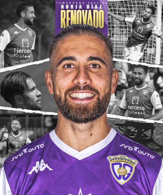 Borja Díaz, primer jugador confirmado del C.D. Guadalajara 2025/26