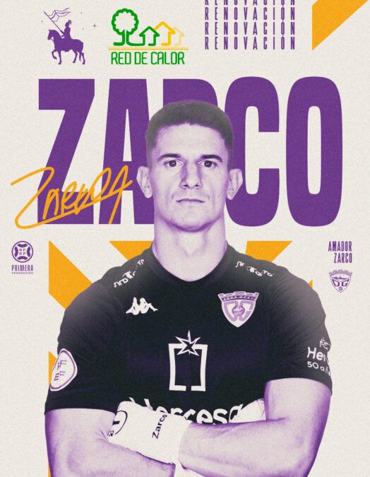 Amador Zarco, tercera pieza confirmada de este Dépor 2025/26 en Primera Federación