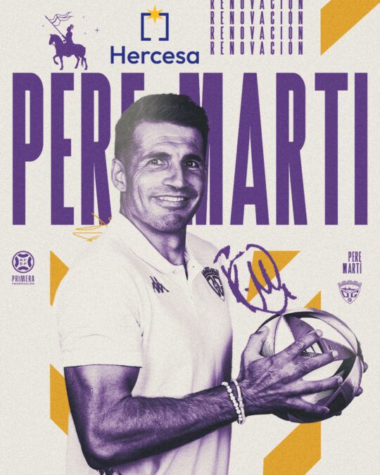 Pere Martí renueva como entrenador del C.D. Guadalajara