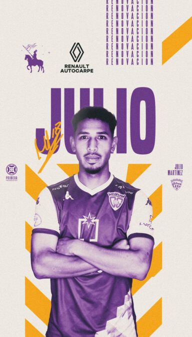 Julio Martínez renueva con el C.D. Guadalajara para la temporada 2025/26