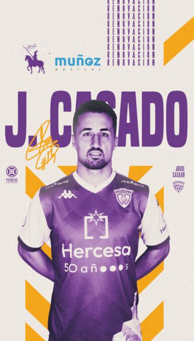 Jorge Casado amplía su contrato hasta 2026 con el C.D. Guadalajara