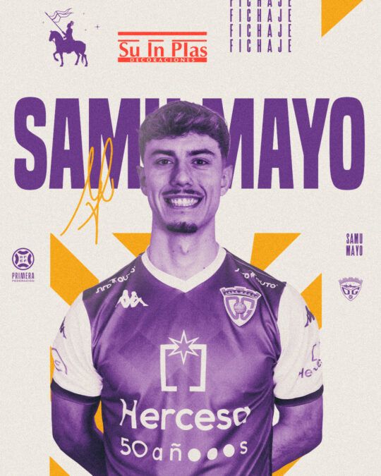 Samu Mayo se convierte en el primer fichaje del C.D. Guadalajara