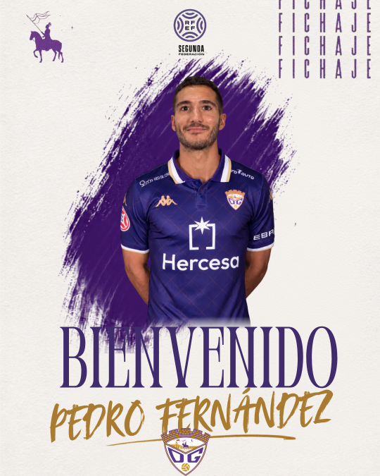 Pedro Fernández, cedido por el Real Jaén al C.D. Guadalajara.