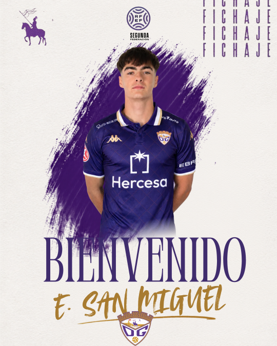 EDUARDO SAN MIGUEL, NUEVA INCORPORACIÓN DEL C.D. GUADALAJARA PARA LA TEMPORADA 2026/27